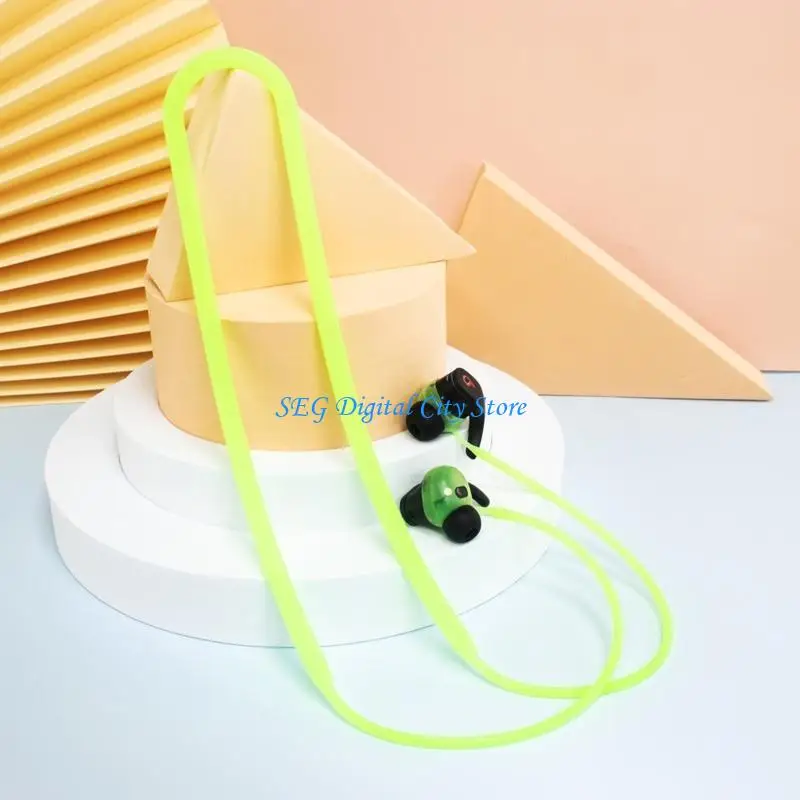 

U75B Wireless Headset Hanging Neck Lanyard Silicone Anti-Lost Strap for Beats Fit