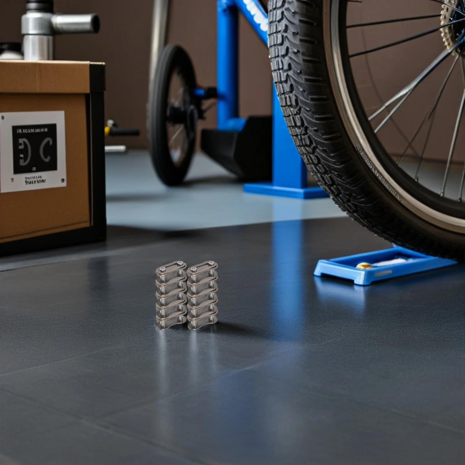 

10Pcs Single Speed Chain Aluminium Alloy Durable Replacement Bike Chain Accessory Reusable Connector