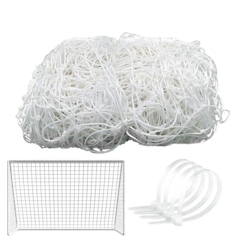 

Soccer Practice Sports Netting Sports Soccer Replacement Goal Nets Heavy Duty Football Hitting Replacement With Straps For Yard