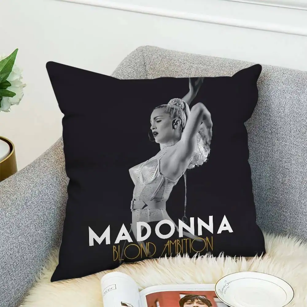 

Madonna Ciccone Pillow Case Luxury Double-sided For Car Pillows 45x45 Cushions Cover Home And Decoration Sofa Pillowcase 50x50
