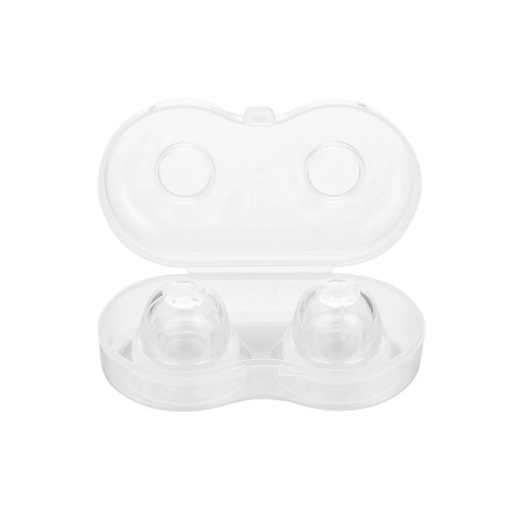 2Pcs Silicone Nipple Sucking Corrector Pregnant Women Flat Retraction Puller Breast Shaper