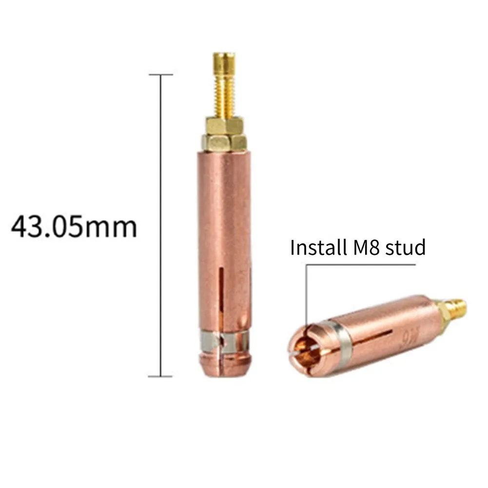 1PC M3-M8 Welder Collet Chuck For Capacitor Discharge CD Stud Welding Torch Stud Welding Machine Soldering Supplies