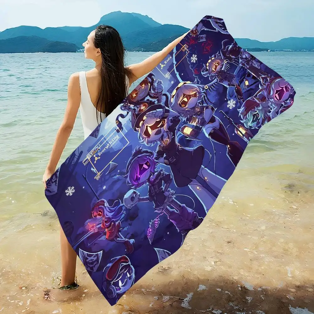 

M-Murder Drones Big Microfiber Beach Towels Quick Dry Towel Sand Beach Towels Pool Towel For Travel Swim Pool Yoga