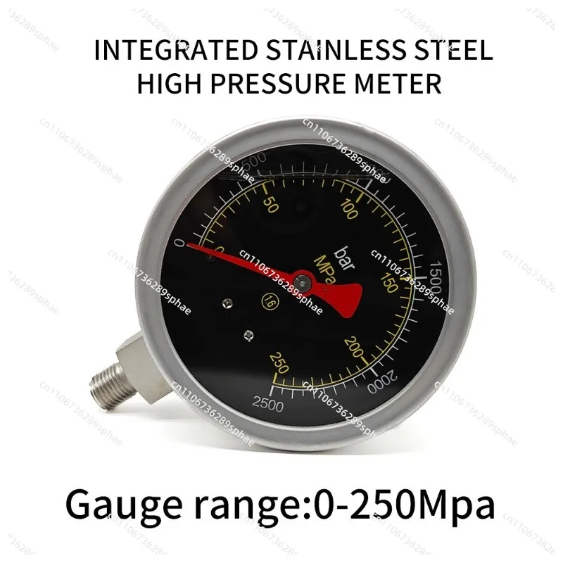 Maintenance and test of common rail oil circuit inspection tool for diesel vehicle with high pressure plunger pressure gauge