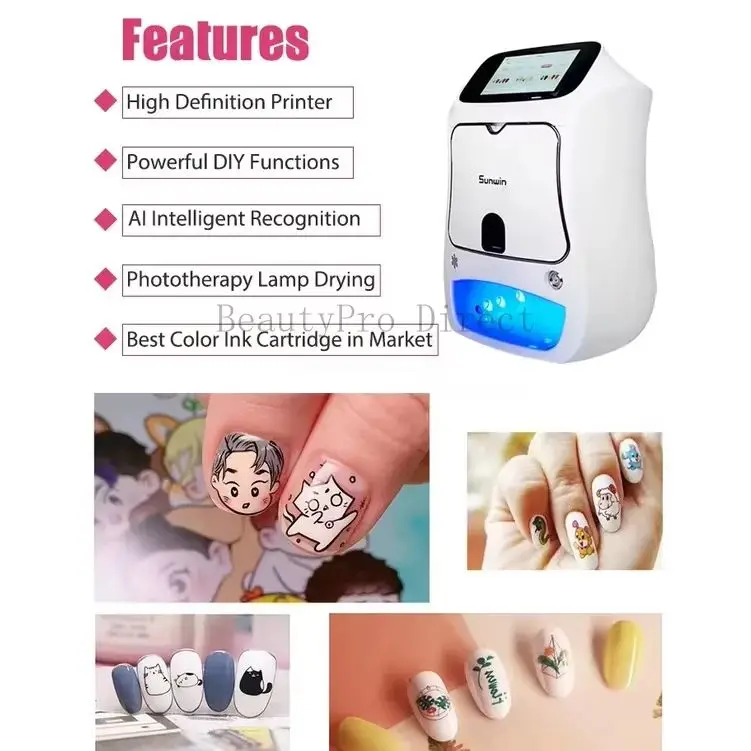 2026 High Quality and Low Price Newest Nail Printer 3d Digital Nail Printer Machine Price Finger and Toe Nail Printing Machine - view 4