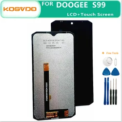 Original LCD Display and Touch For Doogee S99 Pro LCD Display + Touch Screen Assembly Replacement Tested 6.3