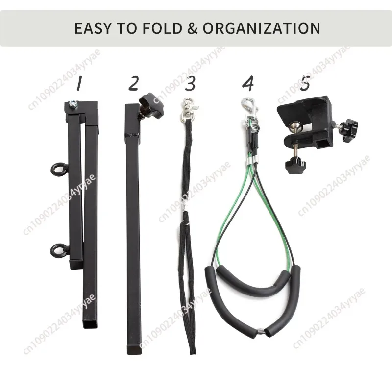 Folded Pet Grooming Arm w/ Clamp, Medium Small Dog Grooming Table Table Hanger Accessories For Cat Dog Bath Desktop