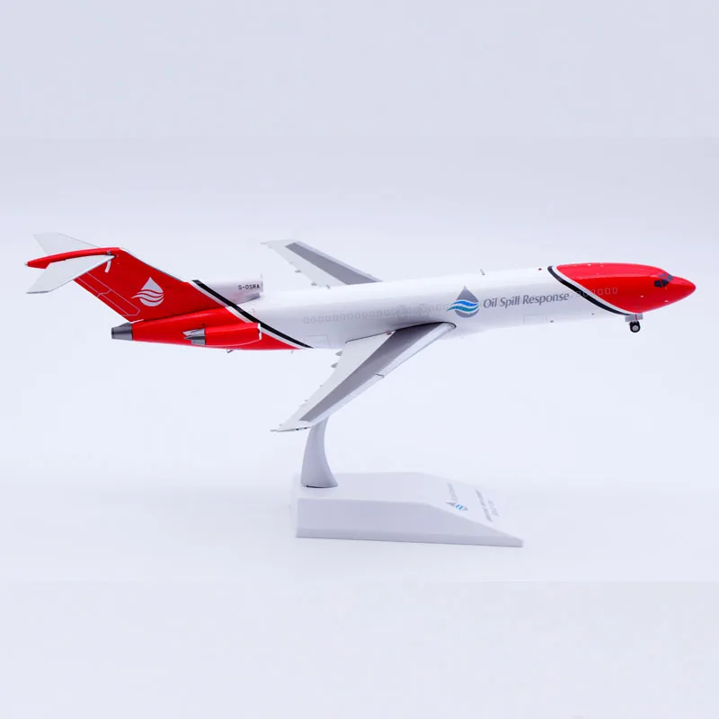 LH2380 Alloy Collectible Plane Gift JC Wings 1:200 T2 Aviation Boeing B727-200F(Adv) Diecast Aircraft JET Model G-OSRA