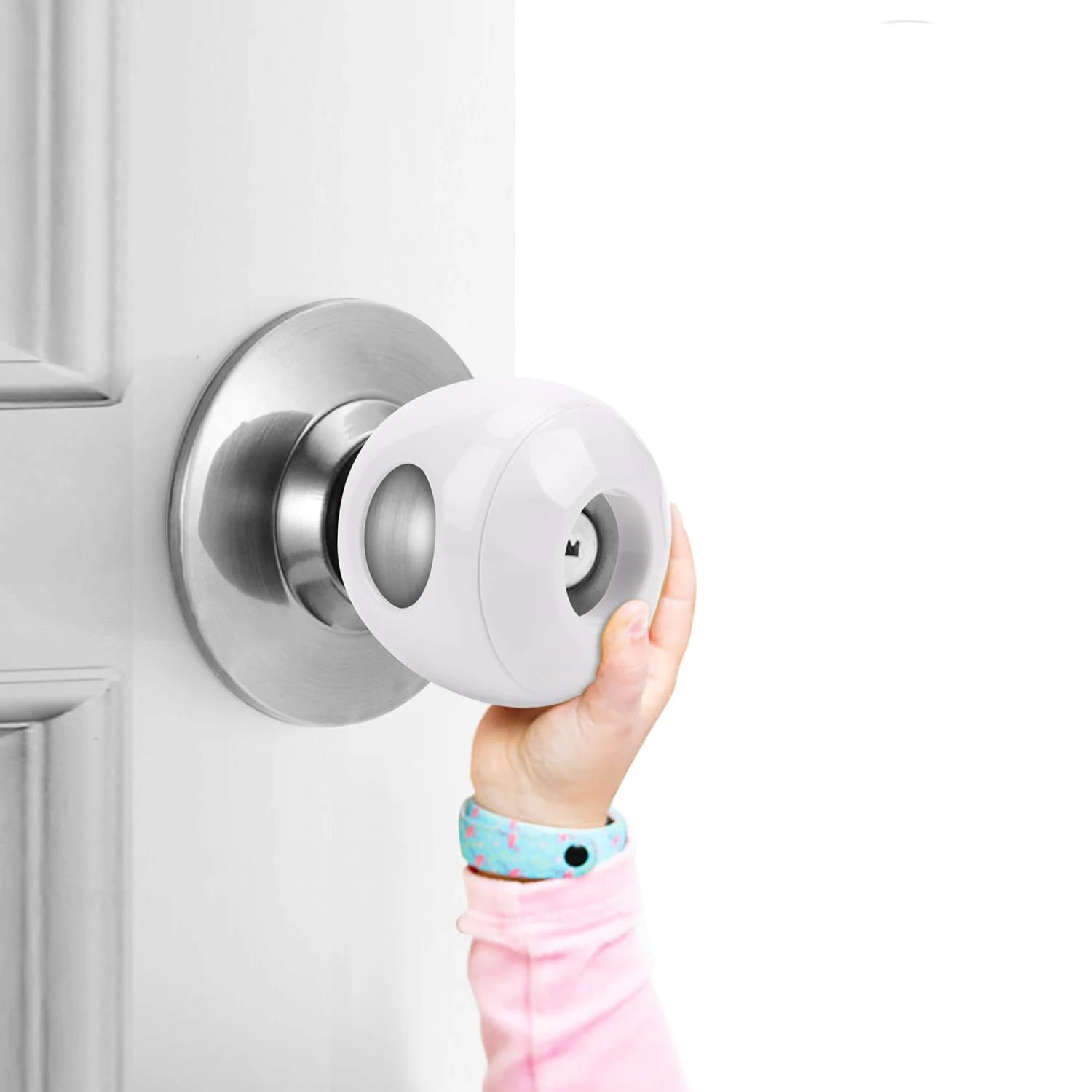 Childproof Door Knob Covers Babyproof Child Door Locks Door Handle Reusable Security Lock