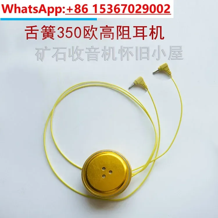 High Impedance Headphones for Ore Radios 350 Ohm Reed Headphones