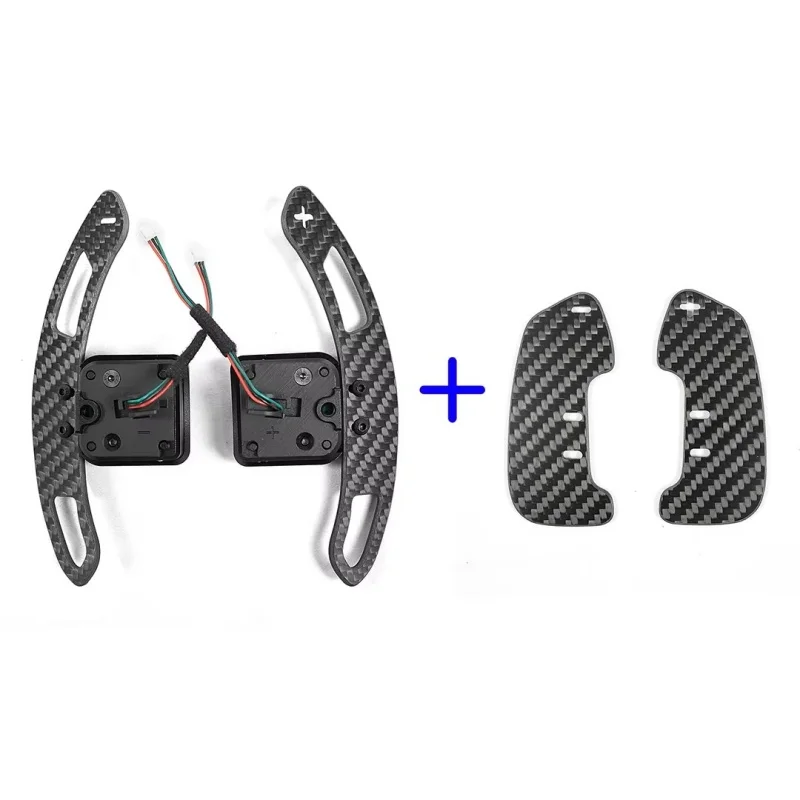

For Audi B8 B8.5 A Series Q Series S Series RS Series Real Carbon Fiber Magnetic Paddle Shifters Car Accessories
