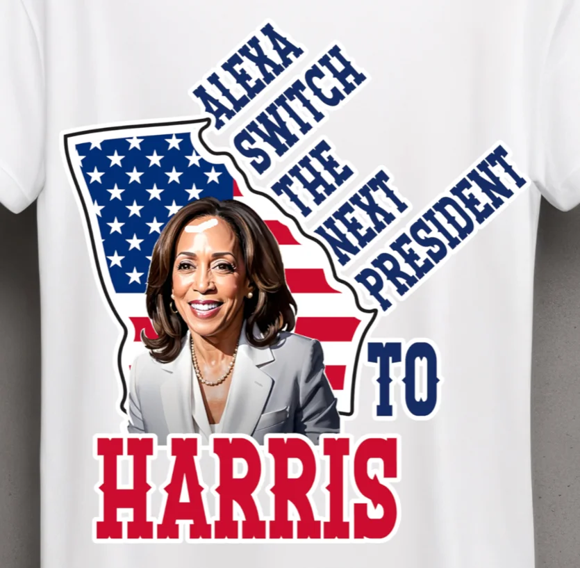 Kamala Harris 2024 Alexa Switch The Next President Election T Shirt 2024