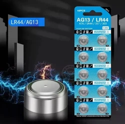 2-60PCS AG13 LR44 Lithium Battery Pack L1154 RW82 SR1154 SP76pila SR44 Button Batteries A76 LR1154 GP7 Cell Coin For Watch1.55V