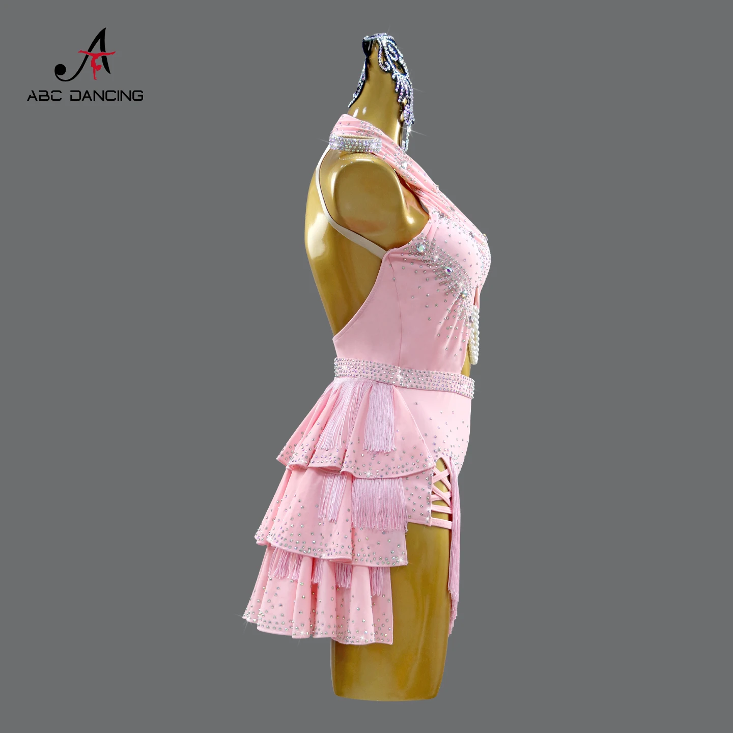 Esporte dança terno elegante vestidos de festa 2025 roupas latinas feminino borla traje senhoras sexy samba prática wear baile midi festas