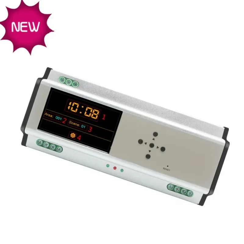 Touch Screen Intelligent Hotel Room Light Indoor Light Dmx512 Control Management Switch System with RCU