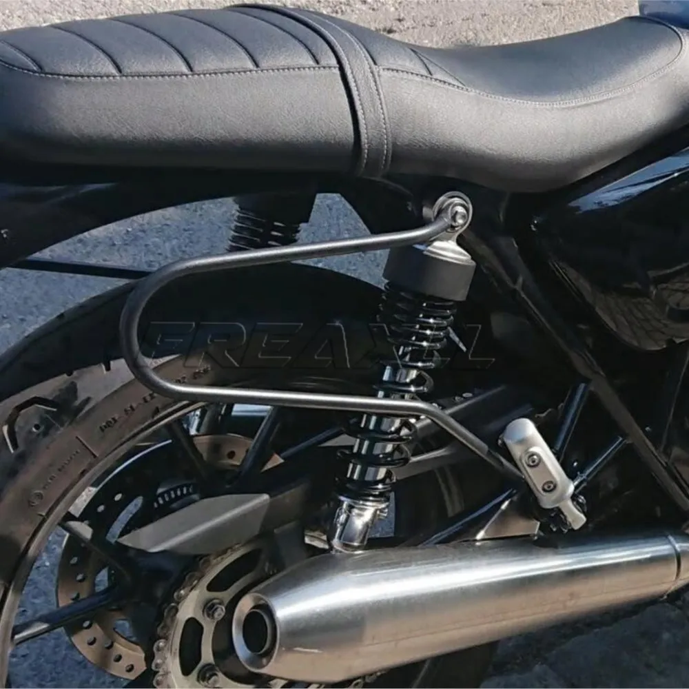 

Motorcycle For Bonneville T120 T100 Thruxton 1200 Street Twin/Cup Speed Twin 2016-2023 2022 2021 Saddlebag Supports Bracket