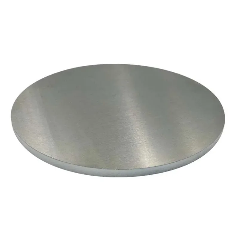 100mm~300mm Dia 6061 Aluminum discs circular plate round corrosion resistant sheet laser cutting Thick 1mm~6mm