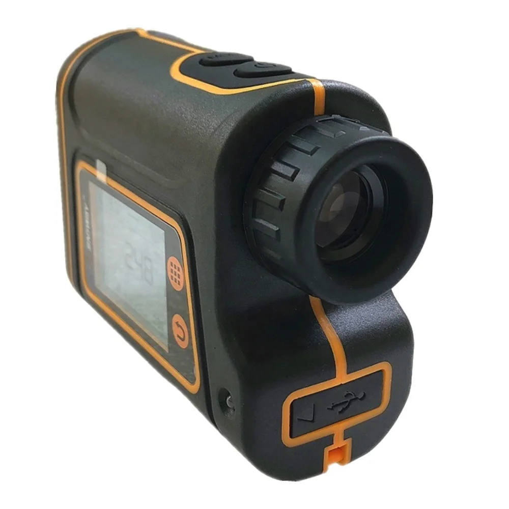 Outdoor 800m dual mode digital telescope  range finder for hunting with 6X magnification SW-800B