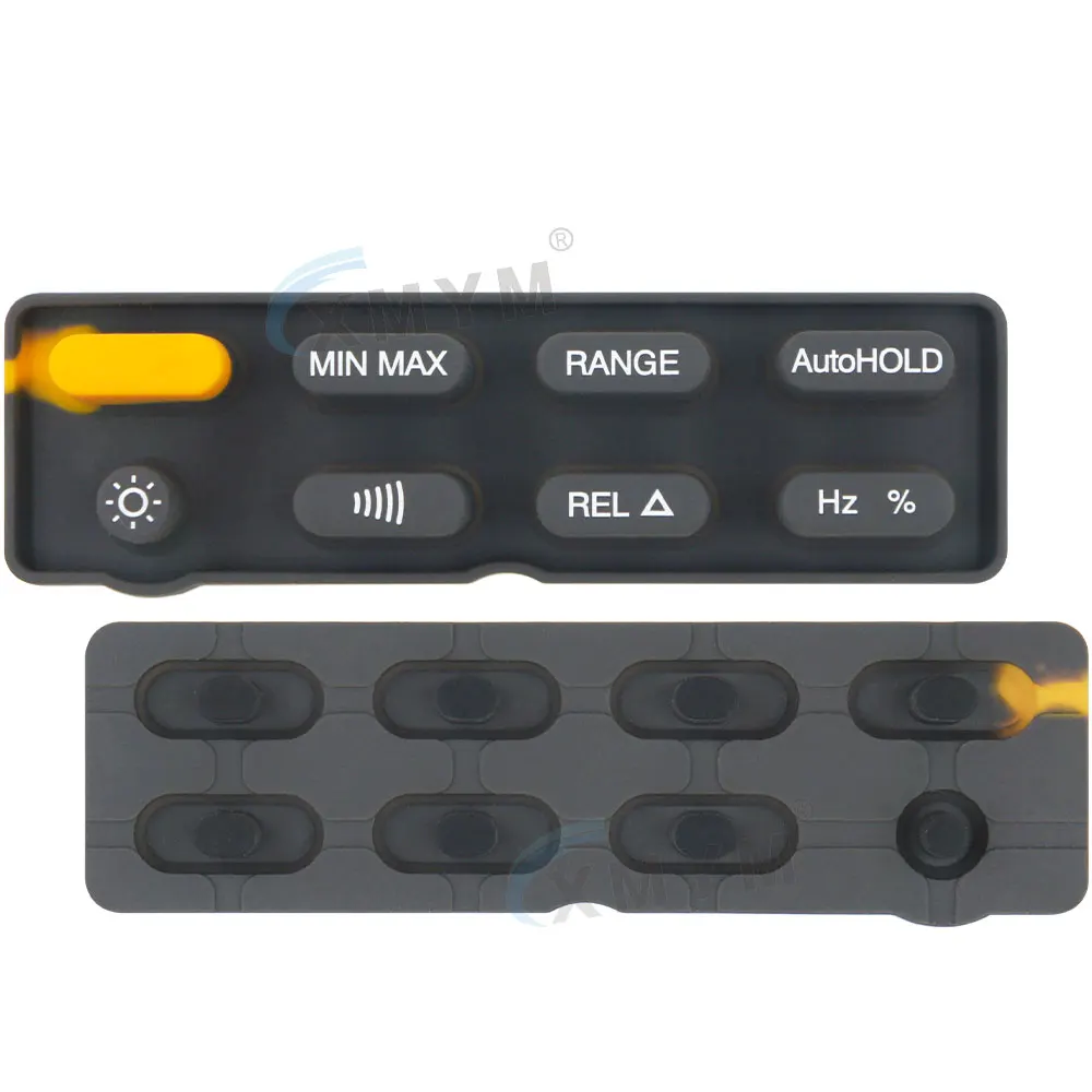 Imagem -06 - Multimédios do Teclado Abotoam a Substituição Peças de Reparação para Fluke 83v 85v 87v 88v os