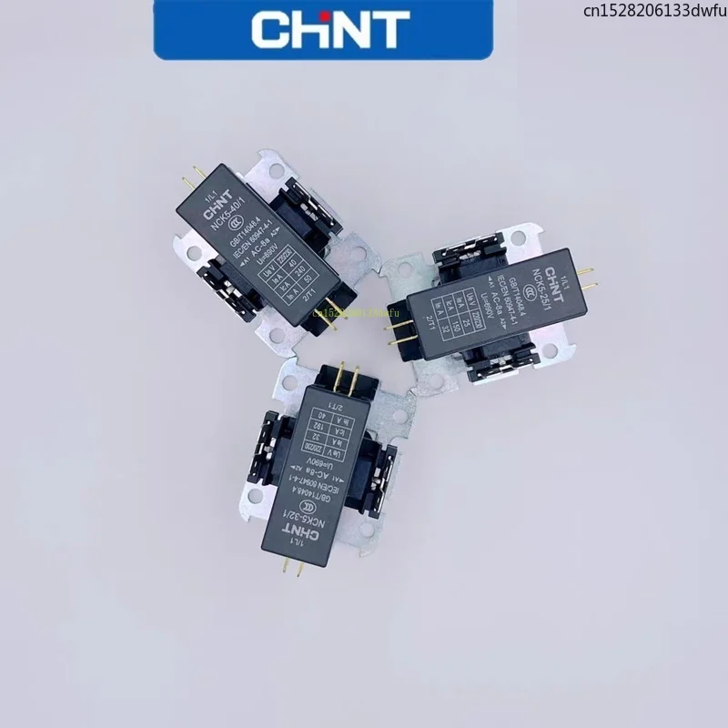 CHINT Air Conditioning AC Contactor NCK5-25/1 NCK5-32/1 NCK5-40/1 Air Conditioning Relay 1P 2P Aircondition 220V 230V NCK5