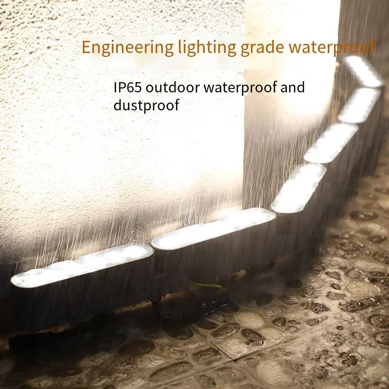 36 واط DC24V RGB led خياطة أضواء قابلة للطي IP65 في الهواء الطلق مقاوم للماء سلسلة ضوء بناء الإضاءة led الخطي الجدار غسالة الضوء