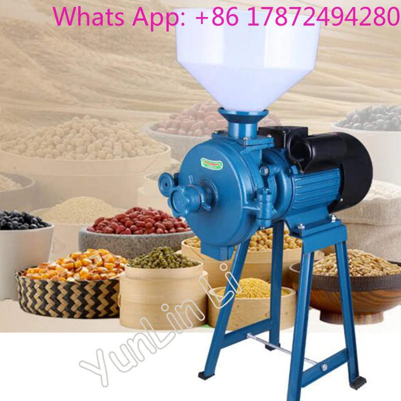 New Grain Powder Grinder Multi-purpose Ultra-fine Cereals Milling Machine Pulverizer Cereals Mill Grinding Machine