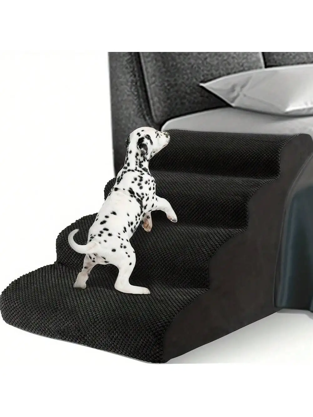 Pet Ramp Stairs Bedside Ladder Non Slip Puppy Protecting Pets Joint Safety Dog Auxiliary Ramp Stairs Dog Supplies Accessories