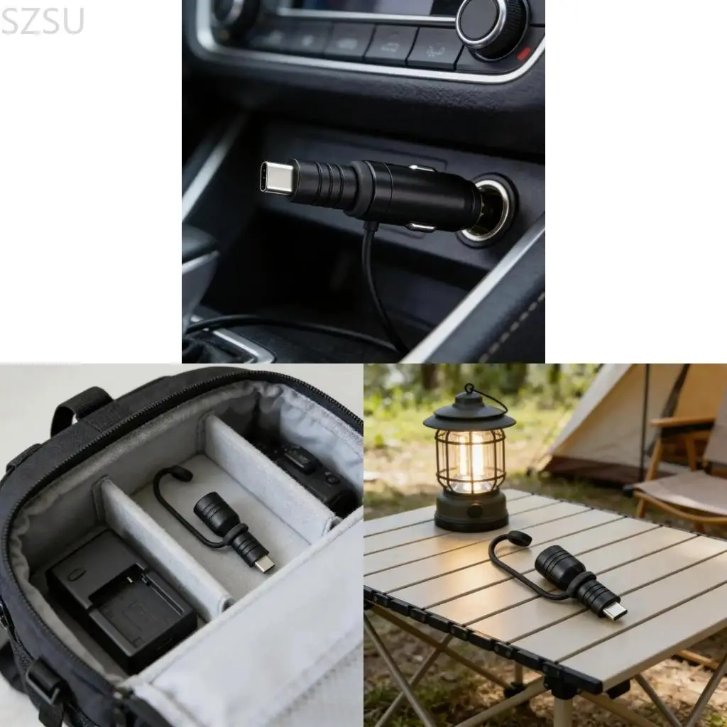 

SZSU Быстрая зарядка 100 Вт преобразователь DC8020 в адаптер USB C для систем солнечной энергии