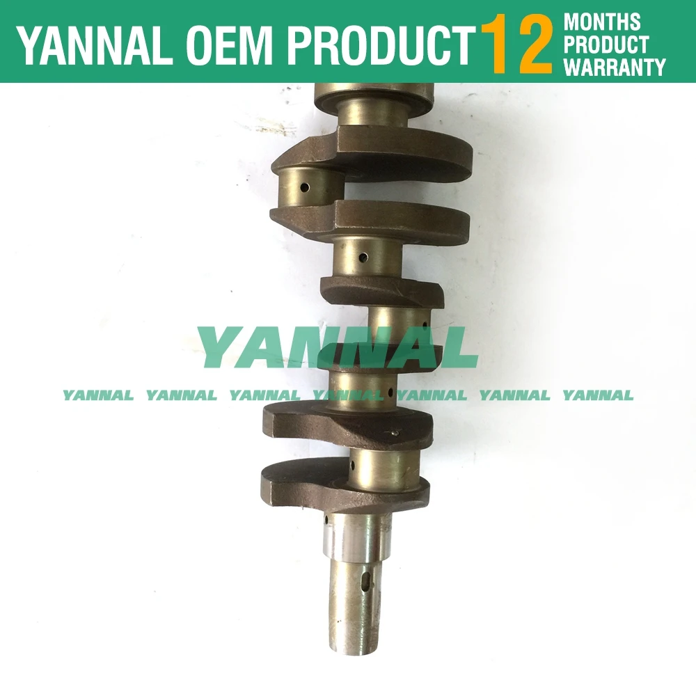 Nuevo Cigüeñal 3T84HL 3T84HLE 3T84HTLE para motor Yanmar de acero forjado