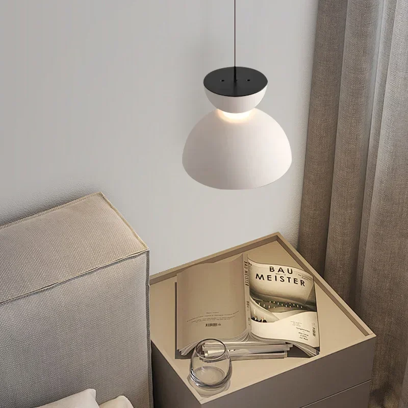 SANDYHA Modern Minimalist Hanging Pendant Light LED Chandelier Stylish Design for Living Room Bedroom
