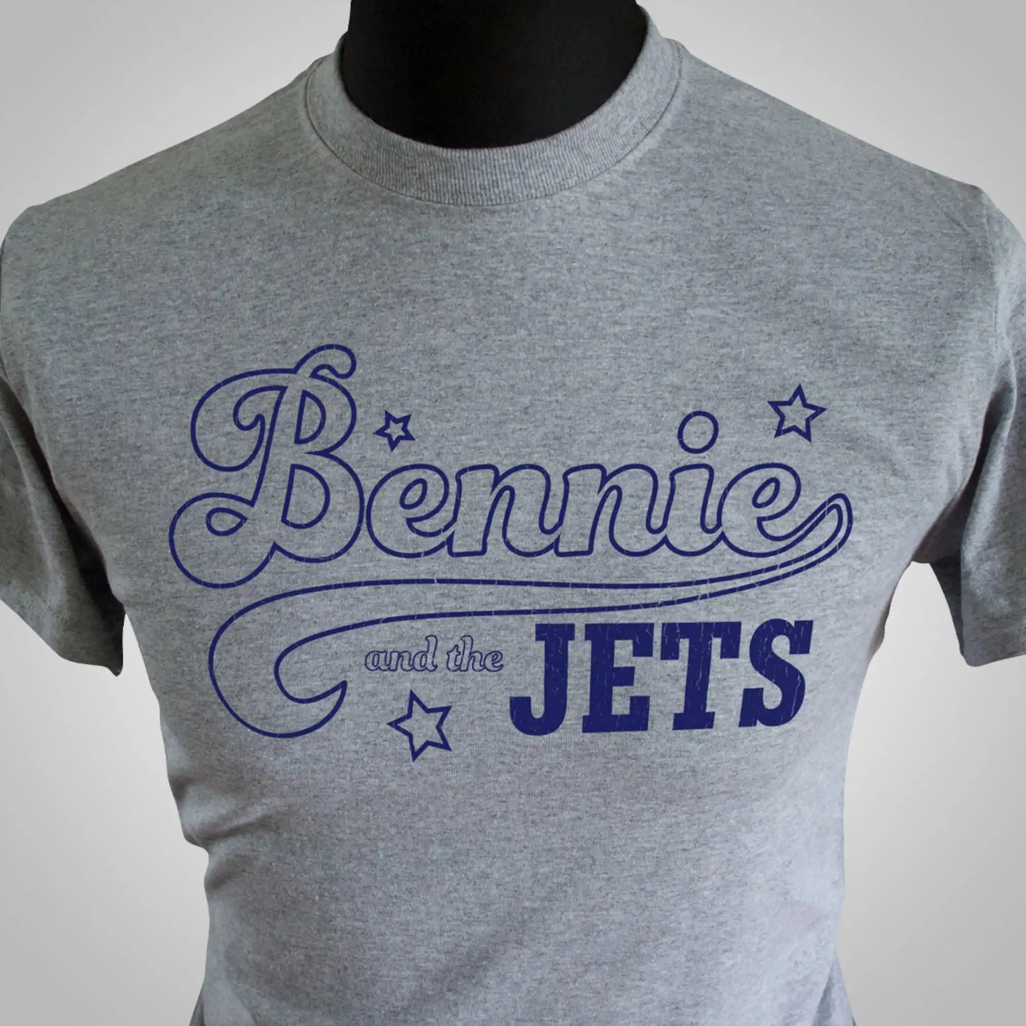 Bennie And The Jets T Shirt Grey