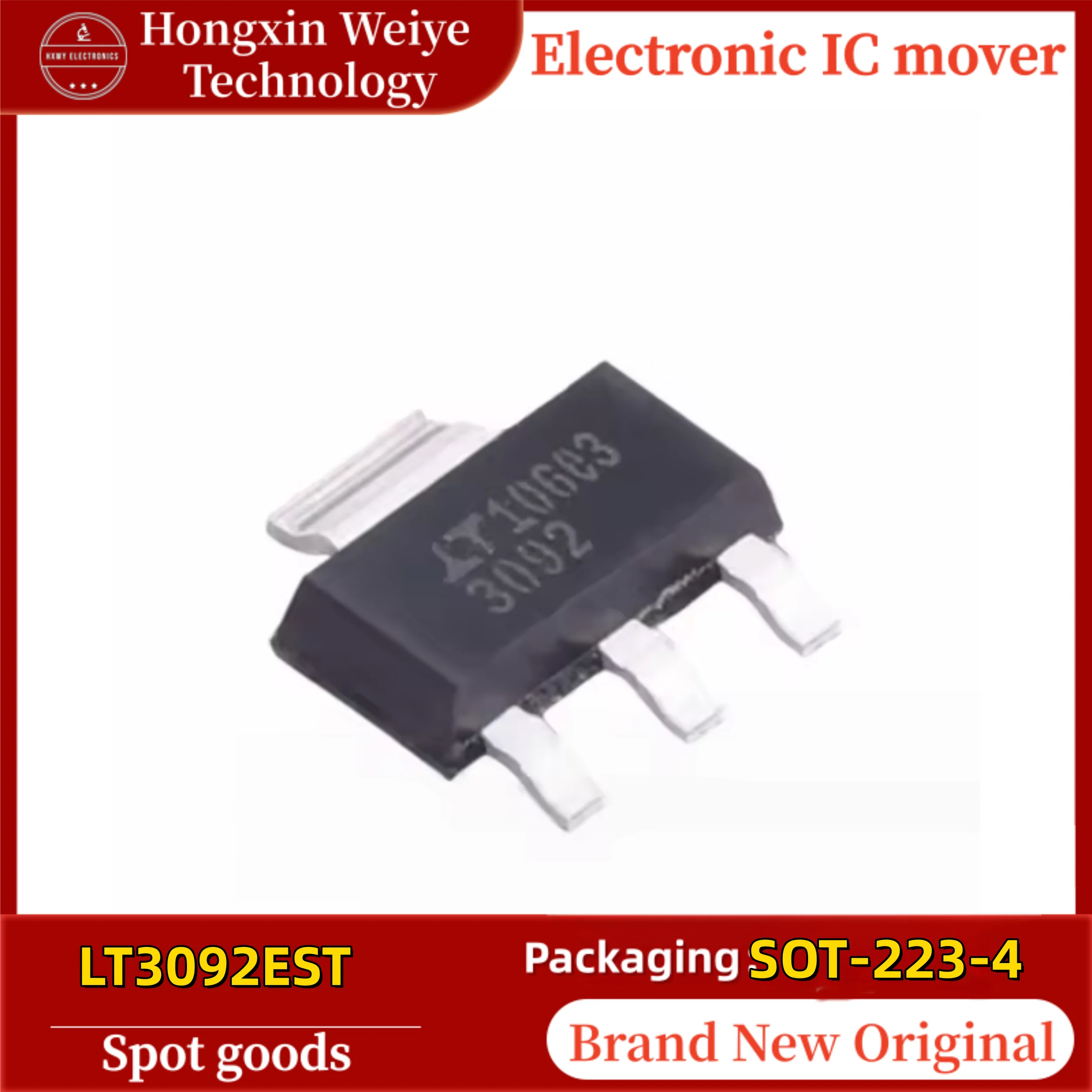 

5/10 PCS LT3092EST 3902 SOT-223-4 Power Monitor Current Management IC 1.2V~40V Brand New In Stock
