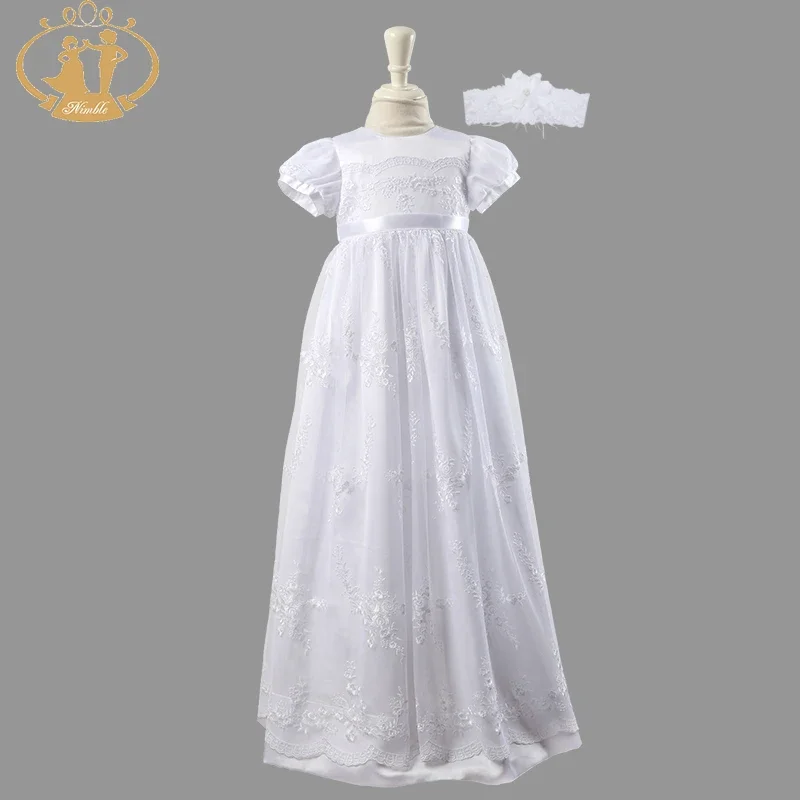 Baby Girl Dress Baptism Gown Dress Christening Wear First Communion for Girl Vestido Infantil Bautizo Baby Girl Clothes