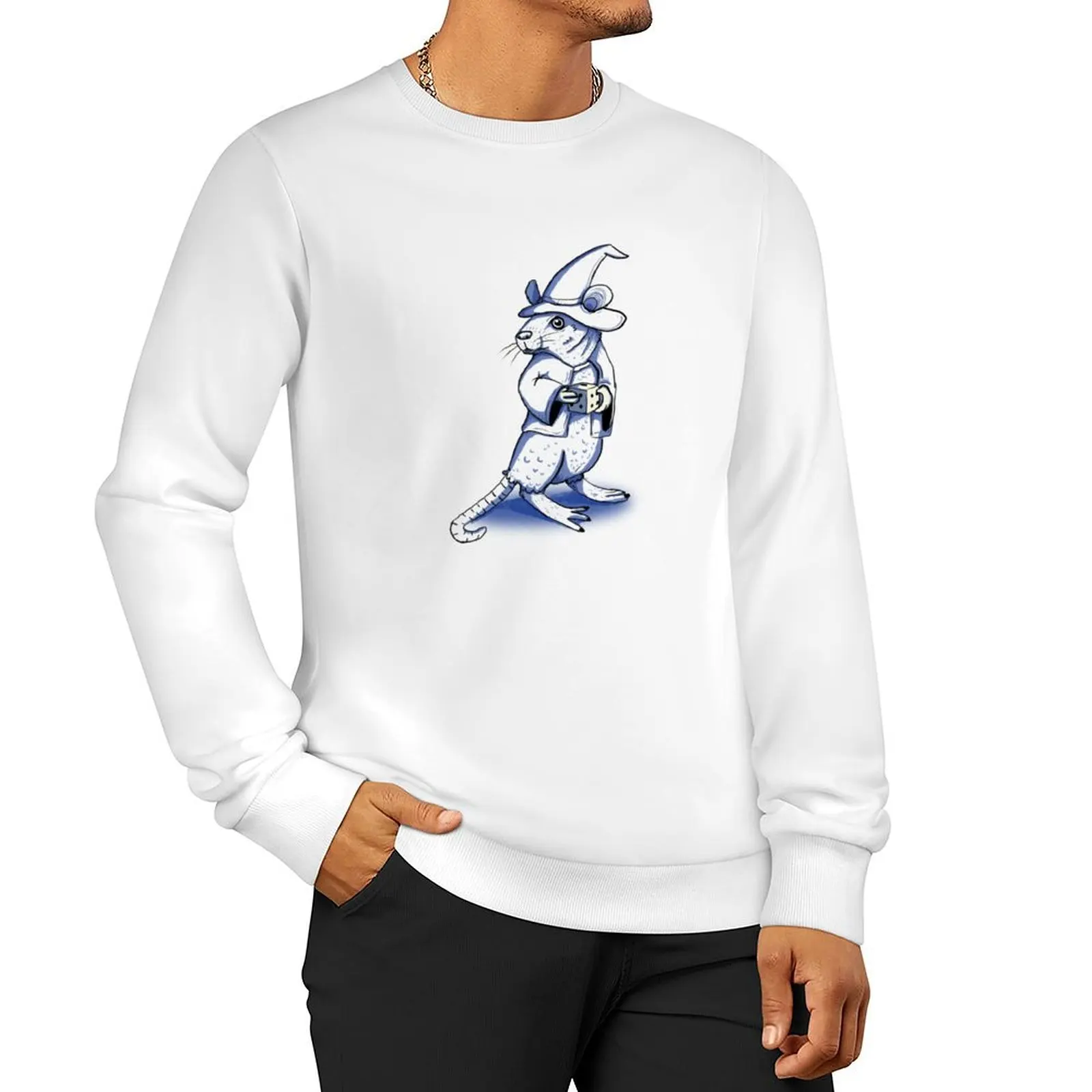 

The rat wizard of chance Sweatshirt korean clothes men's clothes new sweatshirts