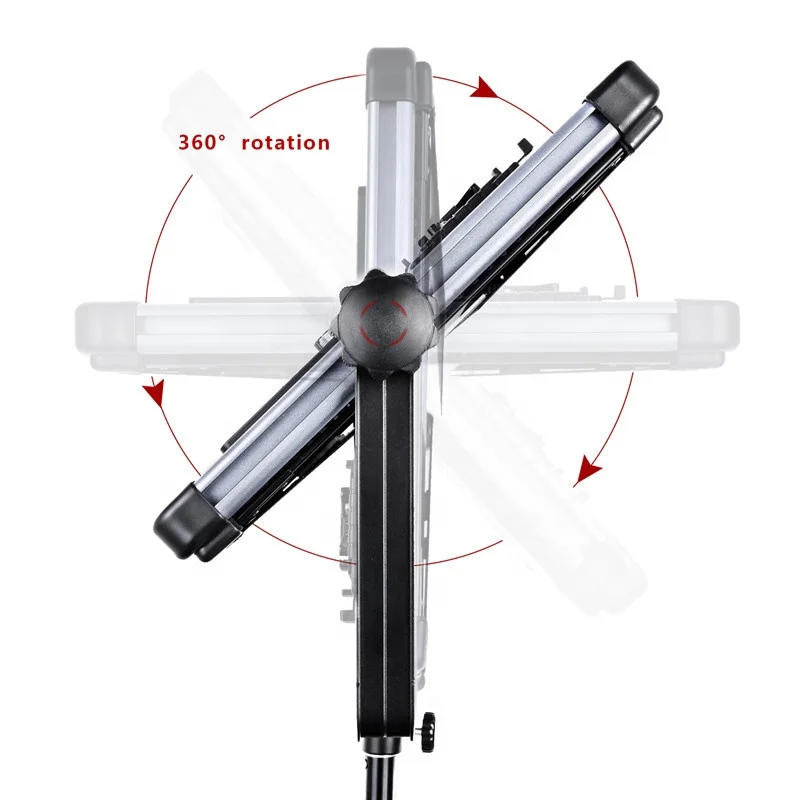 DMX bateria operado painel luz, iluminação vídeo kit, ultra slim câmera luz de preenchimento para filme, fotografia, DMX, 85W