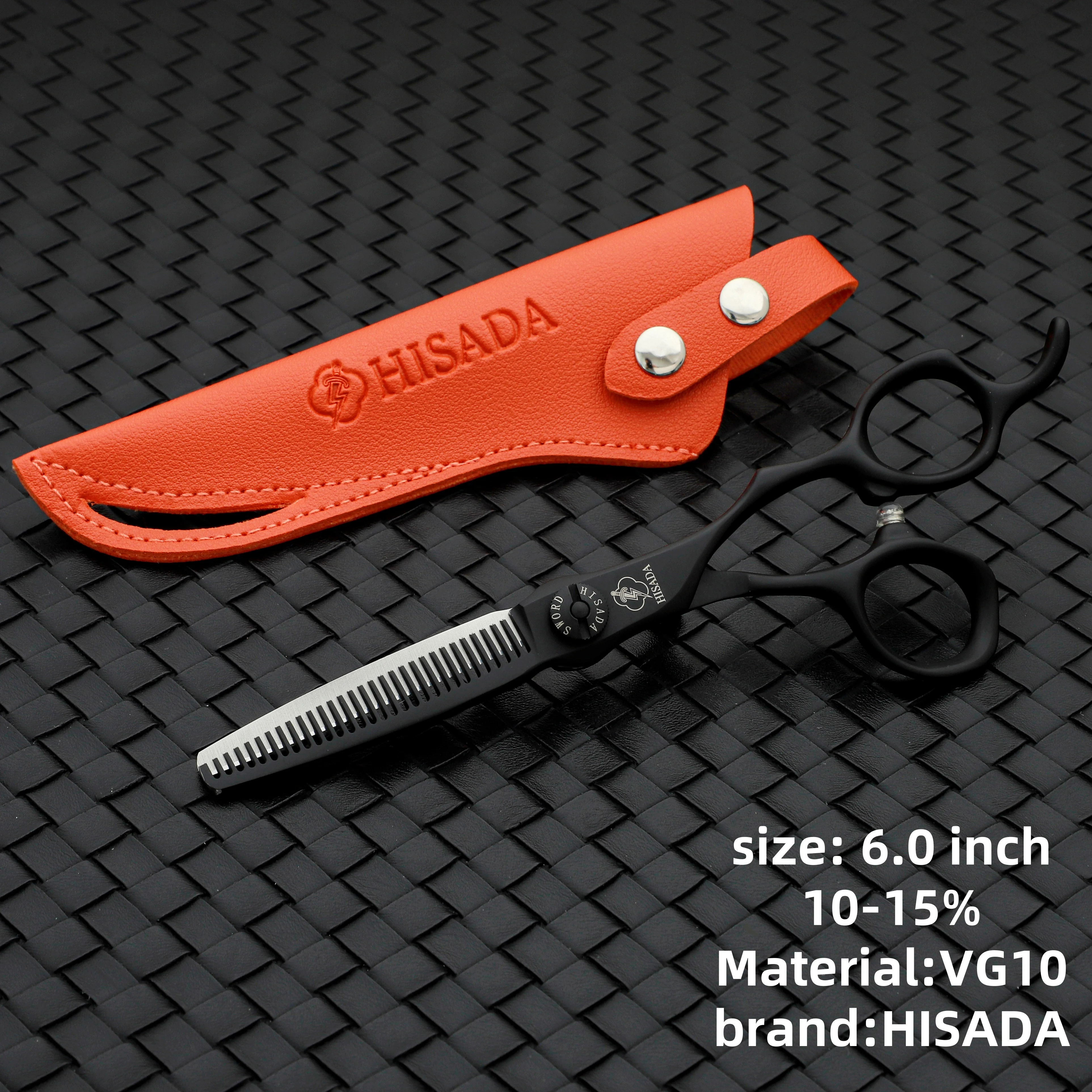 HISADA kappersschaar  professionele kappersschaar 6,0 inch schaar VG10 materiaal professionele kappersschaar