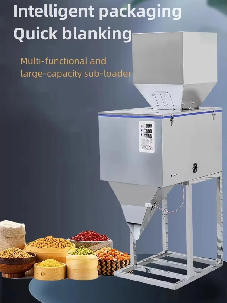 10-999g  Automatic Packing Machine Granular Powder Medicinal Weighing Racking Machine High-Quality Desktop Filling Machine