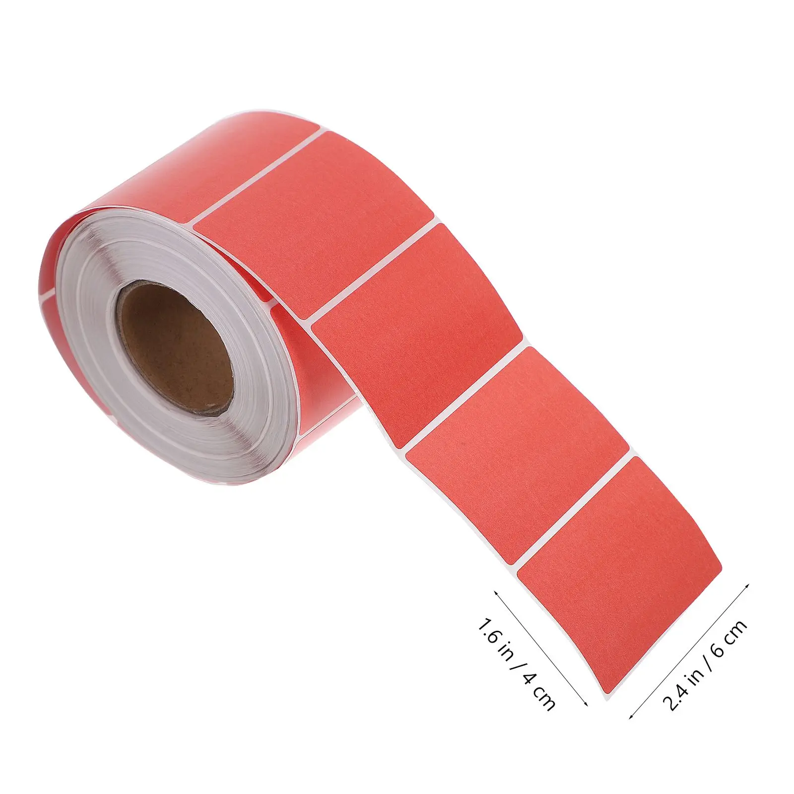 Розовые термоэтикетки, круглые наклейки, переносные наклейки для печати, офисная доставка, водонепроницаемая маслостойкая экологически чистая папка для хранения файлов