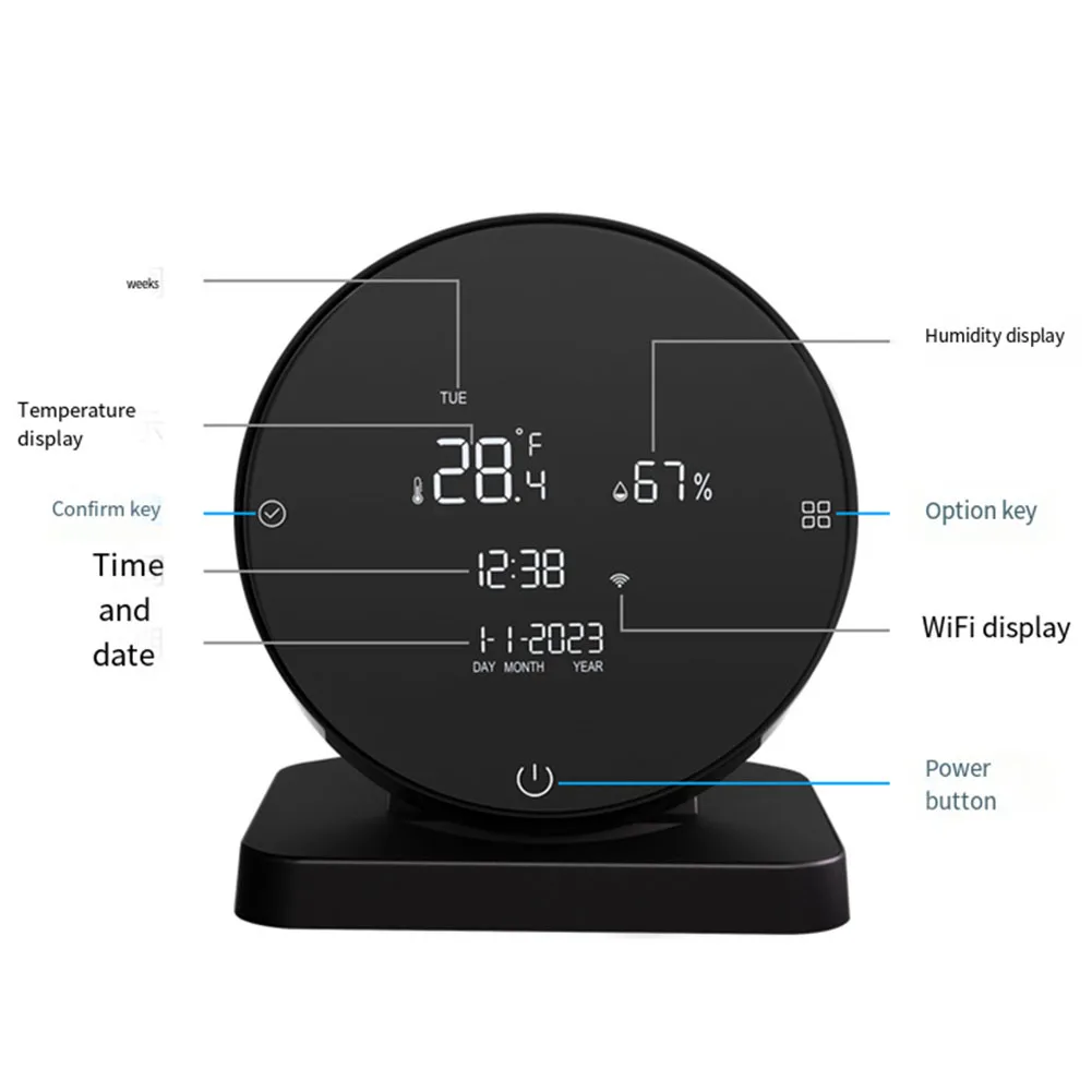 WiFi For Tuya Smart Temperature&Humidity Sensor FOR IR Infrared Remote Control For Smart Home Automation Replacement Parts
