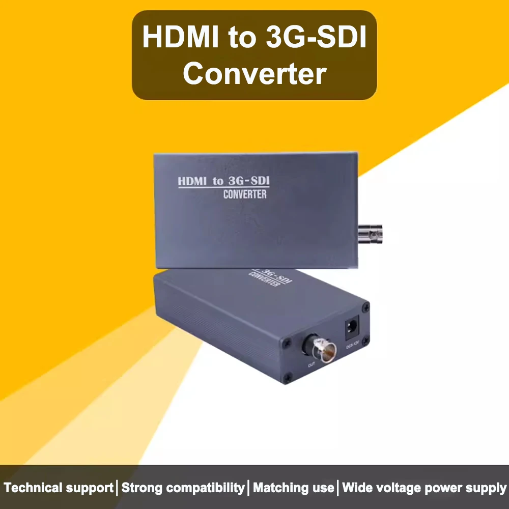 hdmi to sdi converter cable computer audio and video 100 meters transmission 1080P/60Hz broadcast-level high-definition TV