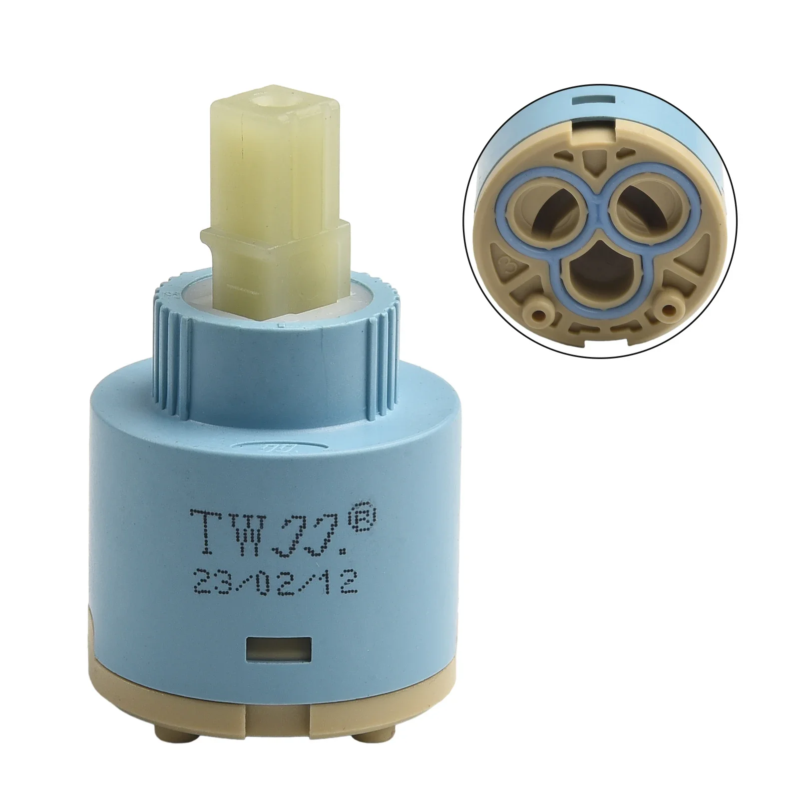 

Brand New Easy To Install Practical Ceramic Cartridge Replacement 1pc 35mm/40mm Accesssory Repair Tap Cartridge