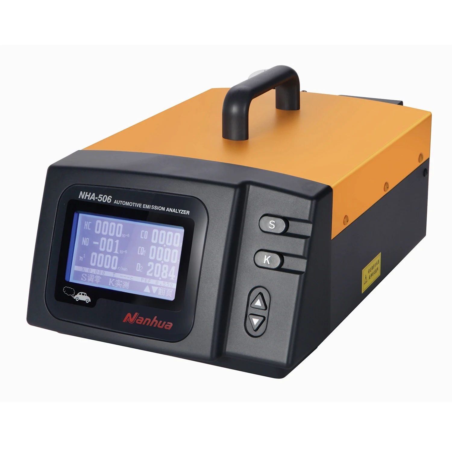 

Automobile Exhaust Vehicle HC CO CO2 O2 Tester Meter Exhaust Auto Emission NHA-506