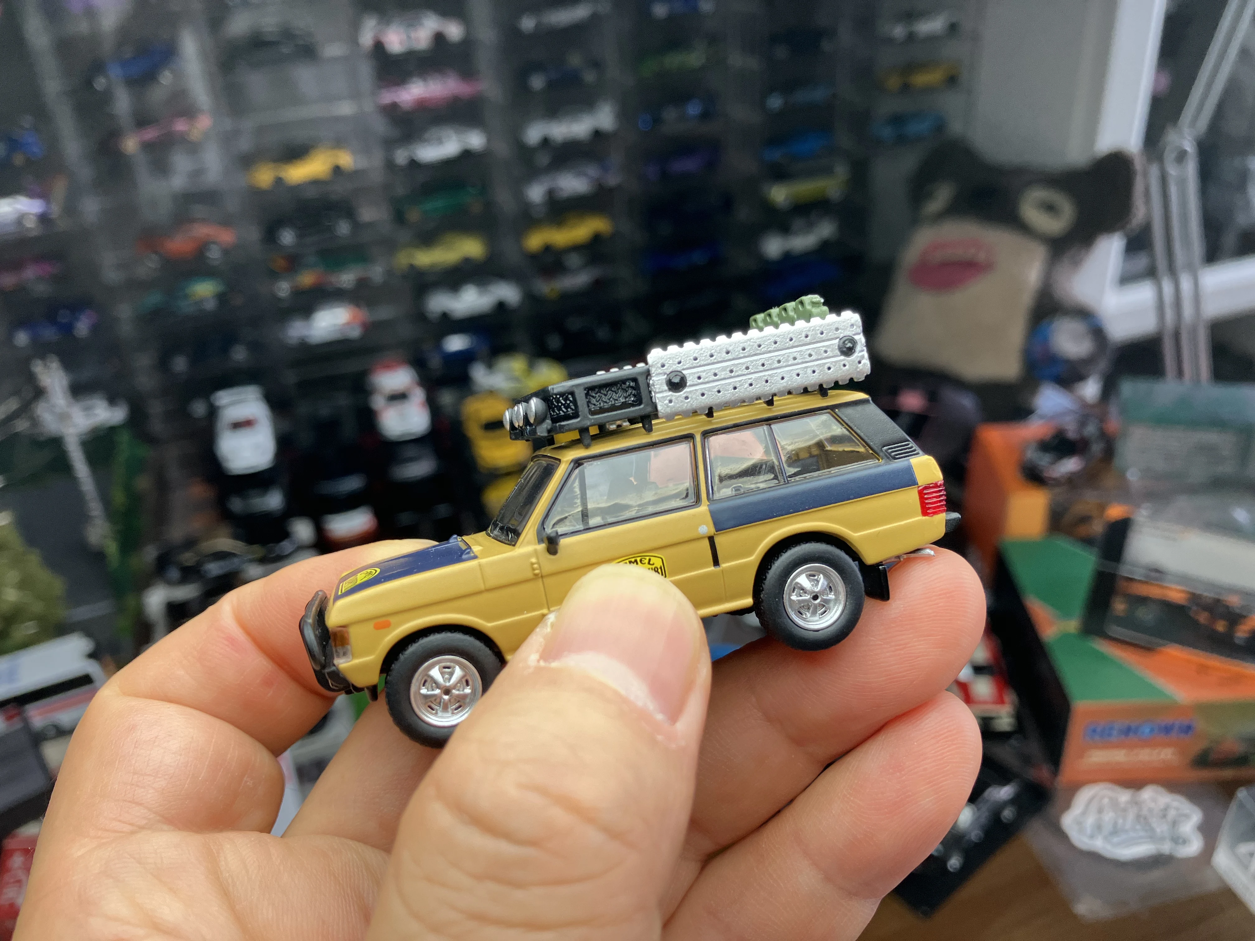 

Minigt 1:64 1144 1981 Trophy SumatraC.Swoboda &K.Mentel Winner, коллекционная модель автомобиля из литого металла, игрушка, подарок, новая в упаковке