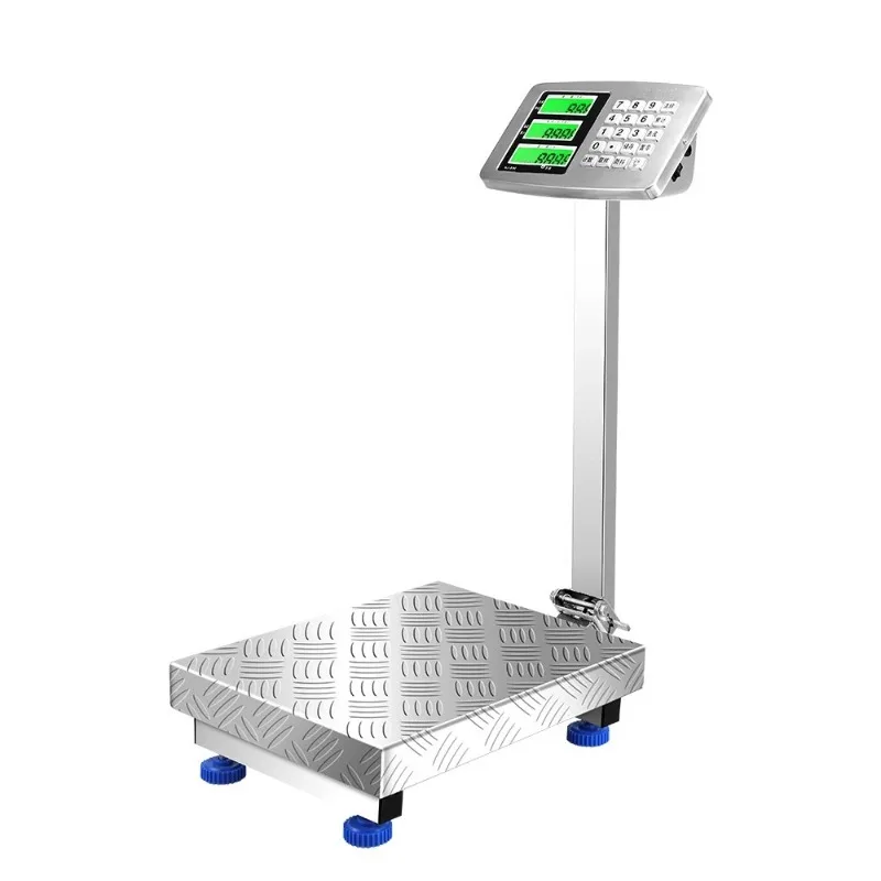 Commercial Platform Scale Stainless Steel 150kg  Waterproof Electronic Scale Accurate Foldable Scale
