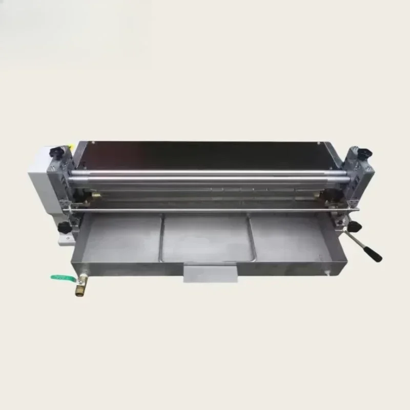 720B desktop hot and cold rubber roller machine, portable small glue coating machine