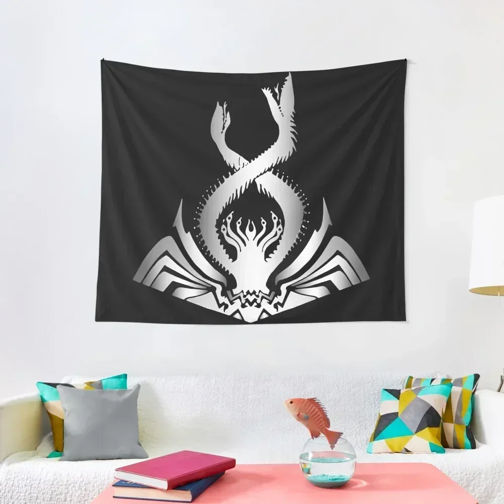 

Thrawn's Chimaera Logo SILVER Tapestry Decor For Bedroom Wall Decoration Items Tapestry