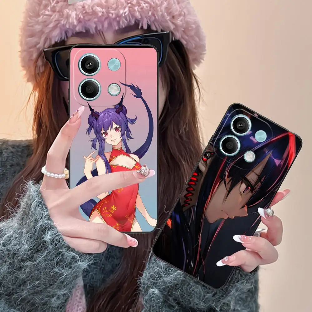 

Чехол для мобильного телефона Arknights Chen для POCO M6 M5 M4 M3 X7 X6 X5 X4 X3 F6 F5 F4 Pro GT 5G с цветной печатью, защитный роскошный чехол