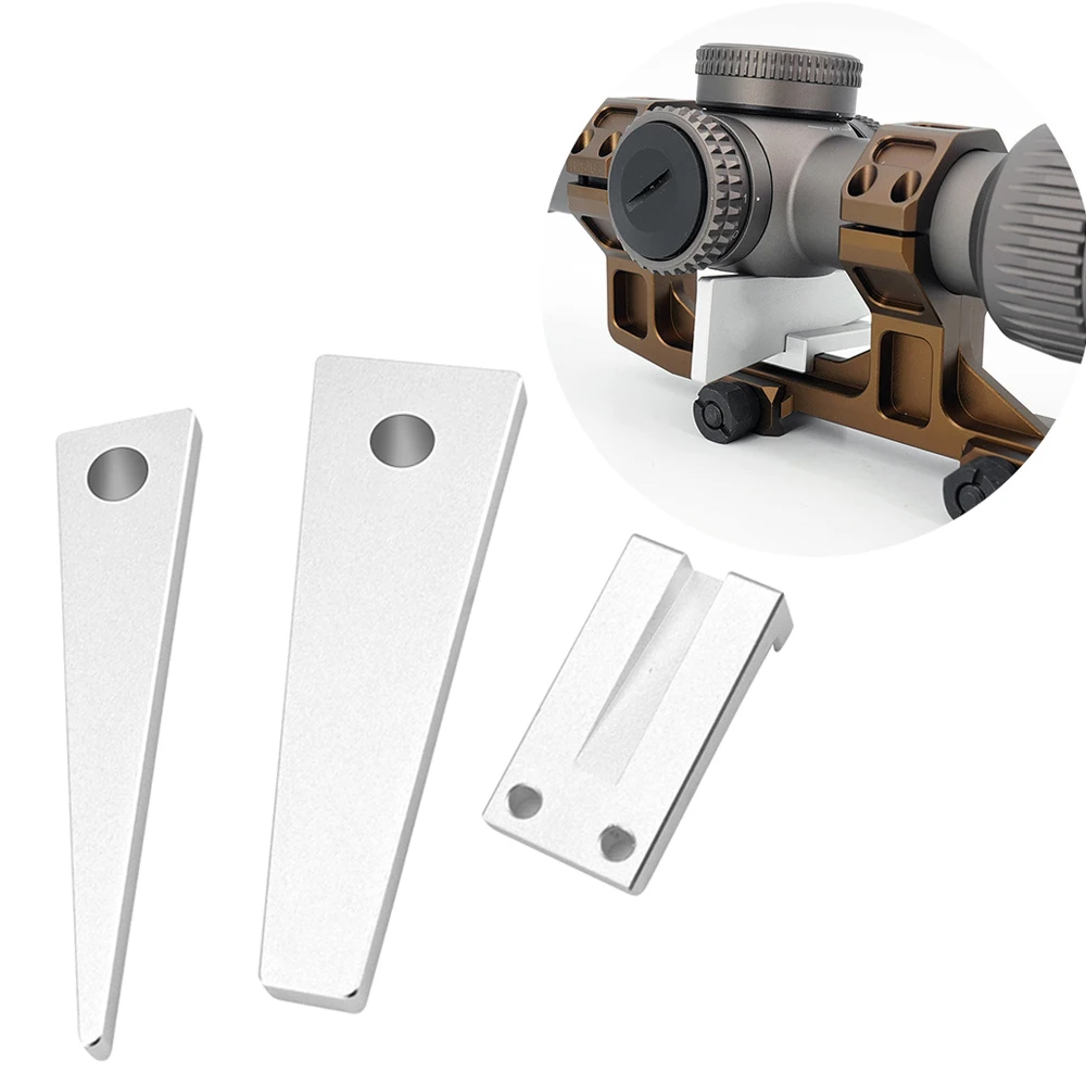 Image of Taktische Aluminium Optic Vertical Leveler Combo Zielfernrohr Montieren Nivellierung Einstellen Werkzeuge Fit Picatinny