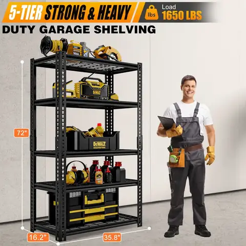 बुककेस, आधुनिक 6-स्तरीय लाइब्रेरी बुकशेल्फ़ स्टोरेज शेल्फ़ के साथ, बेडरूम, लाइव रूम, ऑफिस के लिए खुली बुकशेल्फ़ लकड़ी डिस्प्ले शेल्विंग यूनिट 8 best sales ठंडे बस्ते - №4