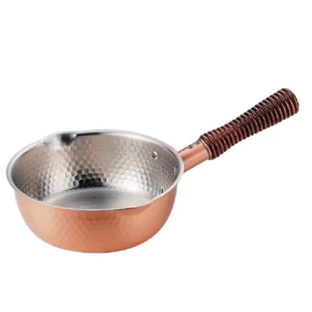 Copper rounded shape kitchen pots roasting pans home and kitchen accessories